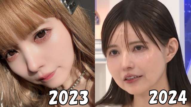 【比較画像】益若つばさの顔が激変したのは整形が理由？劣化が凄くて別人級！